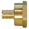 Apollo 1/2 in. Brass PEX Barb x 3/4 in. Female Pipe Thread Adapter APXFA1234 - alternate 2